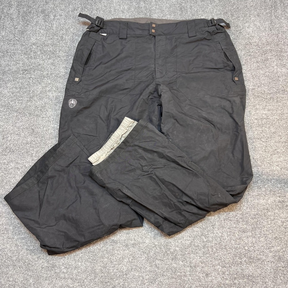 Columbia Convert Snow Pants XL Black Insulated Ski Adjustable Waist Snowboard